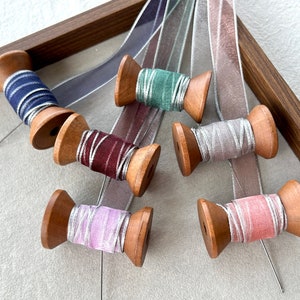 5/8 inch doorzichtig roze organza lint, jurkaccessoires, cadeaulint, doe-het-zelfstriklinten, taartdoosverpakking, veel kleuren om uit te kiezen