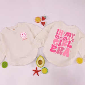 Custom &#39;Mama&#39;s Girl Era&#39; Baby Romper: Mommy & Me Bodysuit