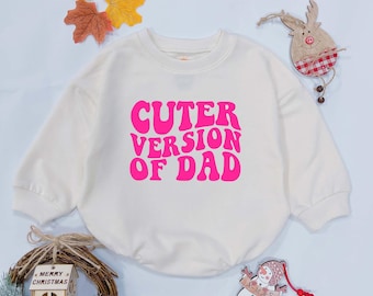 Cuter Version of Dad Baby Romper, Father's Day Gift