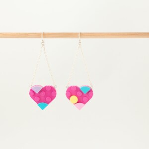 Love in a Basket Ohrringe - Edelstahl mit LEGO