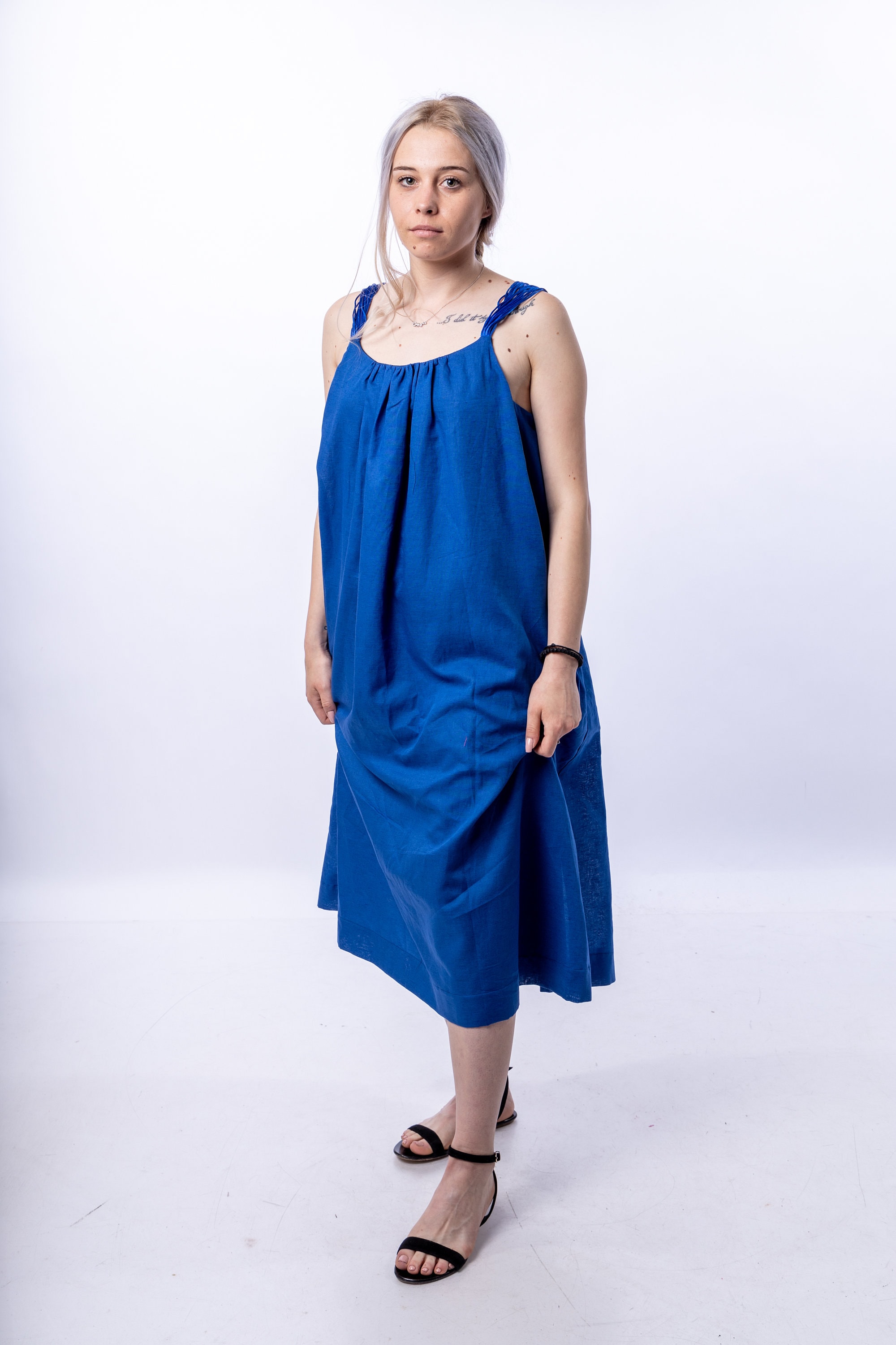 CORAL BLOOM LONG KAFTAN