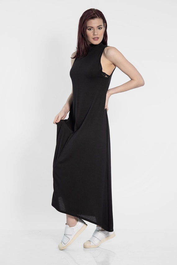 High neck hotsell plus size dress