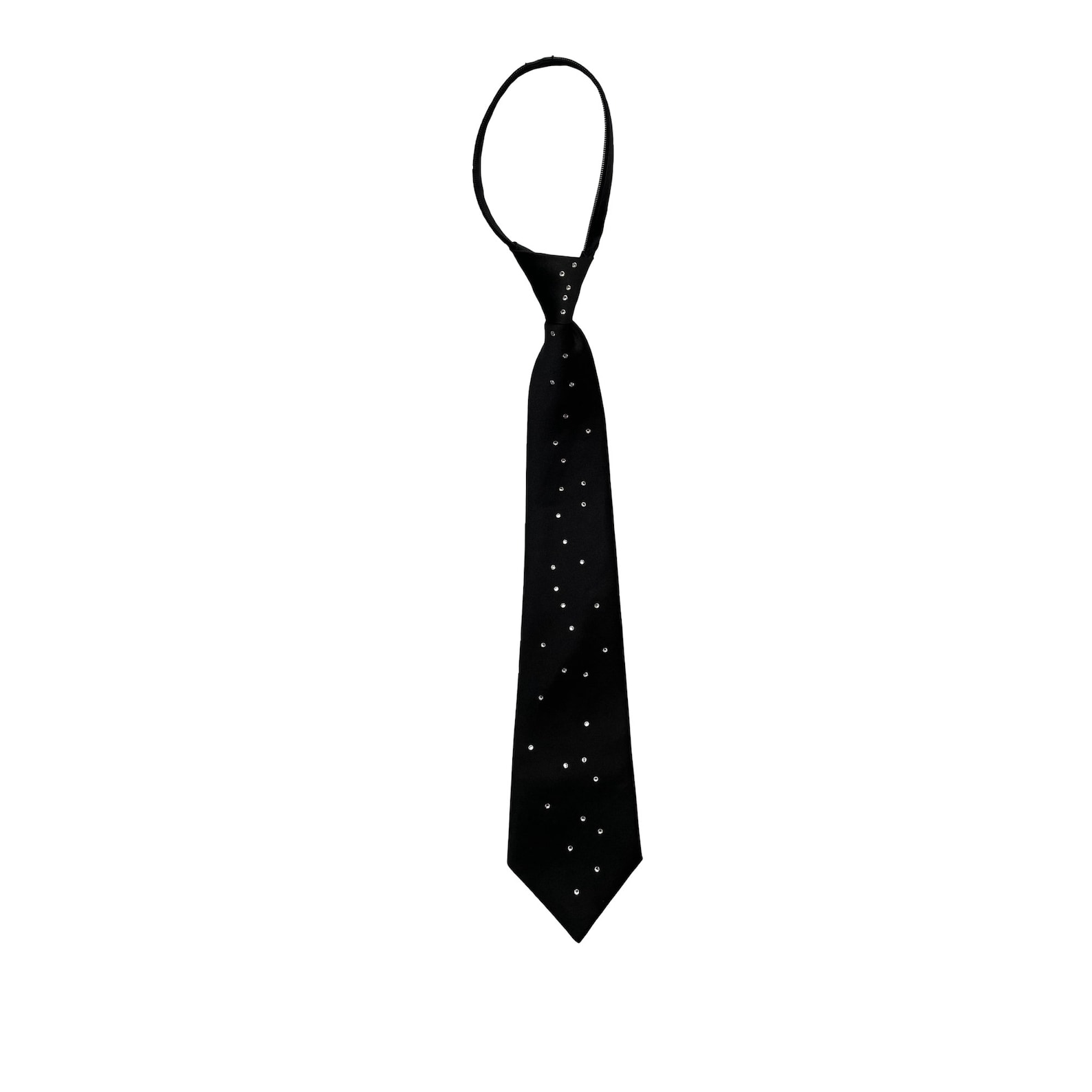 sparkling black tie
