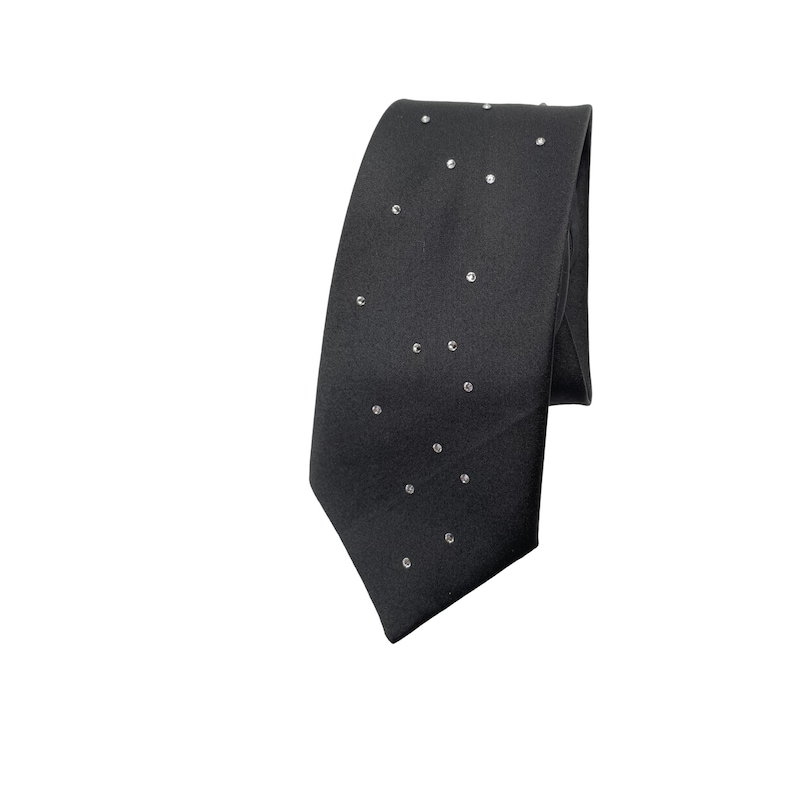 sparkling black tie