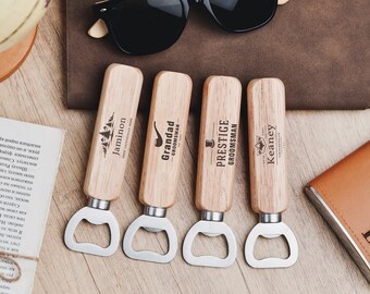 Custom Wedding Mementos,Personalized Bottle Openers for Guests,Best Men Gift Favors,Engraved Party Souvenirs,Groomsmen Gifts