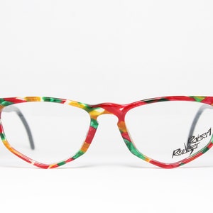Multicolor ROBERT RUDGER 420-84 Rare Unique True Vintage Eyeglasses Frame Glasses Occhiali Lunettes Bril Glasögon Gafas E06