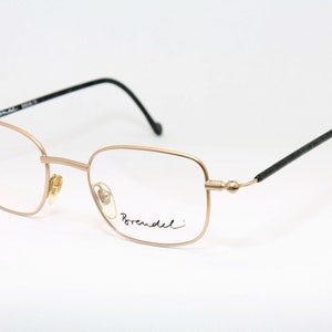 Made in Germany Wide BRENDEL 9504-4 Rectangel Rare Unique True Vintage Eyeglasses Frame Lunettes Occhiali Bril Glasögon Gafas E05