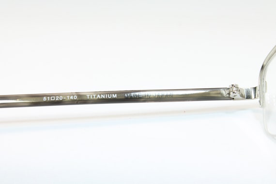 Halfrim Titanium Silver BRENDEL 8679-1 Rectangle … - image 7