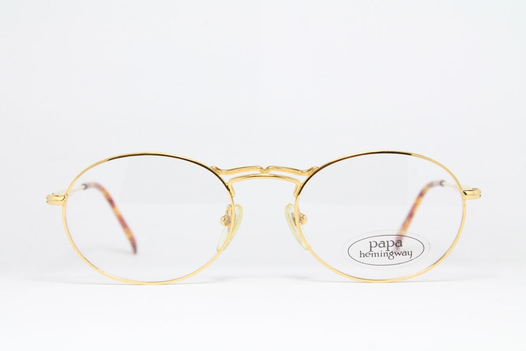 Steampunk PAPA HEMINGWAY 17-3105 GP 52-19 Plaqué Or Rare Unique