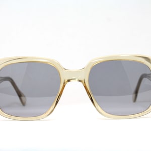 スクエア半透明 NIGURA 45 CA レア ユニーク トゥルー ヴィンテージ サングラス Lunettes Occhiali Bril Solglasögon Gafas E10