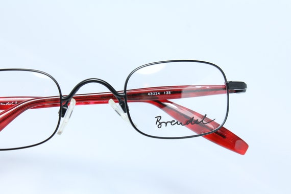 Small Square BRENDEL 4642 C19 Black Rectangular R… - image 4