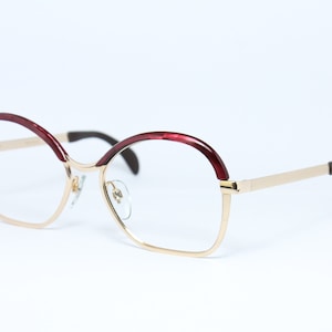 MARTIN CREATION 212 Oro Grande Lente Amasing Raro Unico Originale Vintage Occhiali da Vista Telaio Occhiali Lunette Bril Glasögon Gafas E105