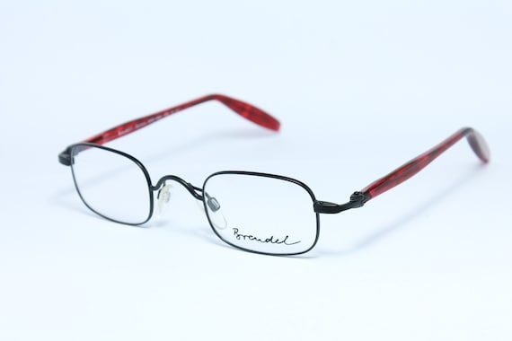 Small Square BRENDEL 4642 C19 Black Rectangular R… - image 1