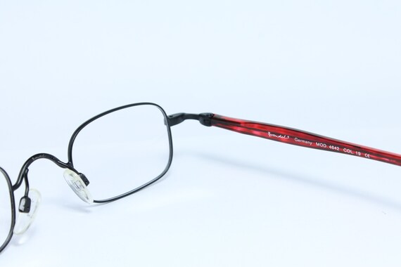 Small Square BRENDEL 4642 C19 Black Rectangular R… - image 6