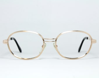 60s West Germany SBF Gold Filled 234/719 Amasing Rare Unique True Vintage Eyeglasses Frame Glasses Lunettes Bril Glasögon Gafas E03