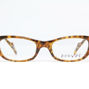 Nuovo Vecchio MARTINE SITBON 6206 HR Tartaruga Raro Unico Unico Vero Vintage Occhiali Da Vista Montatura Occhiali Lunette Occhiali Gafas Bril Glasögon E03