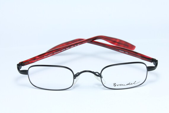 Small Square BRENDEL 4642 C19 Black Rectangular R… - image 7