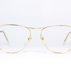 Anni &#39;60 AMOR 6672 Aviator Gold Filled Rare Unique True Vintage Occhiali da vista Montatura Occhiali Lunette Occhiali Bril Glasögon Gafas E03