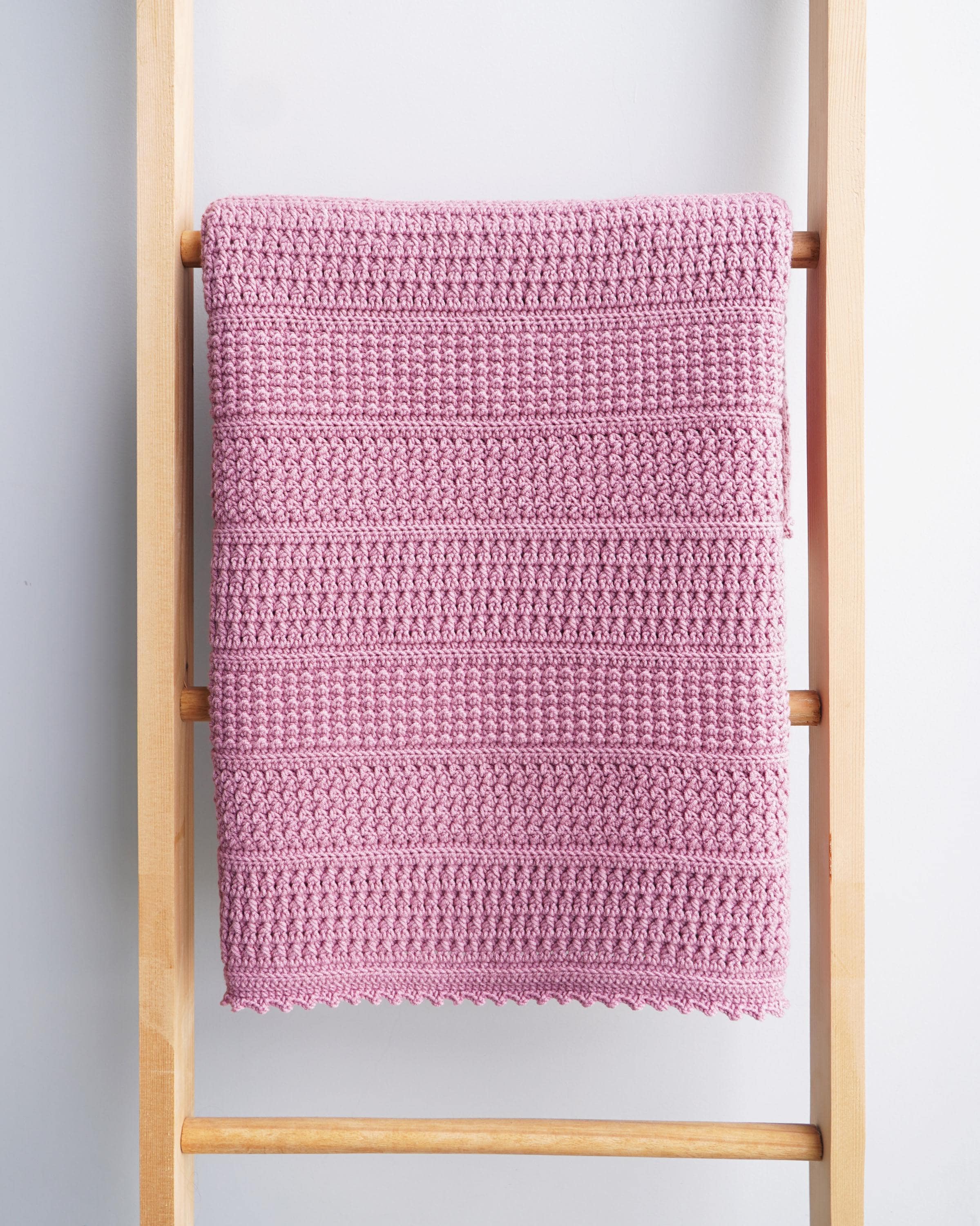 Easy Crochet Modern Blanket Pattern, Video Tutorial + Chart, Crochet ...
