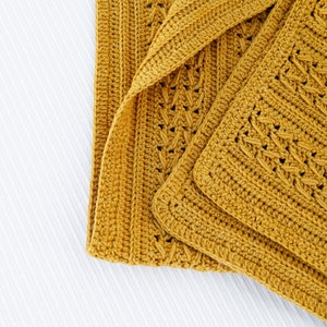 Easy crochet blanket pattern, Video tutorial, Baby crochet pattern, Crochet lapghan blanket, Throw blanket pattern, Cable blanket,11 sizes image 4