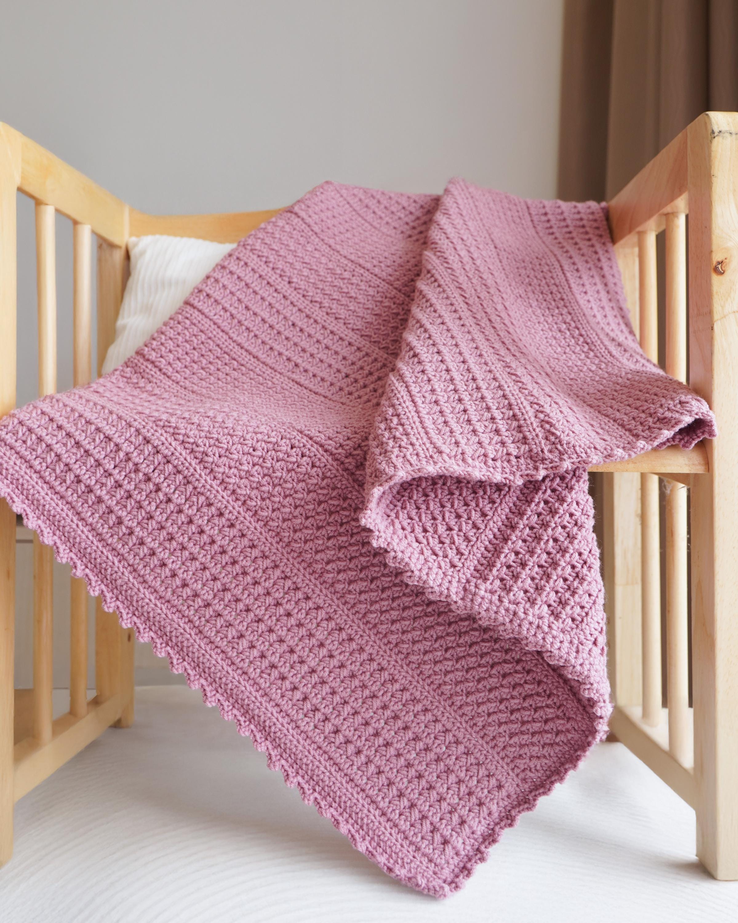 Easy Crochet Modern Blanket Pattern, Video Tutorial + Chart, Crochet ...