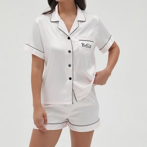 Conjunto de pijamas para fiesta nupcial, pijamas para boda, atuendo para prepararse, propuesta de dama de honor