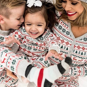 Family Christmas Pajamas Etsy Canada