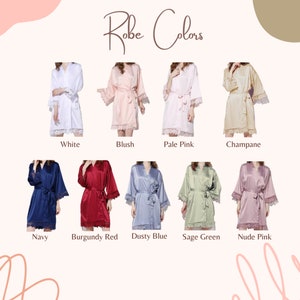 Bridesmaid Robes, Monogram Robe, Bridesmaid Robes Personalized, Bridesmaid Gift Idea zdjęcie 7