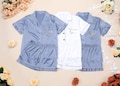 Bridesmaid PJS, Dusty Blue Matching Pajamas, Soft Custom Pajamas, Bachelorette party Gifts