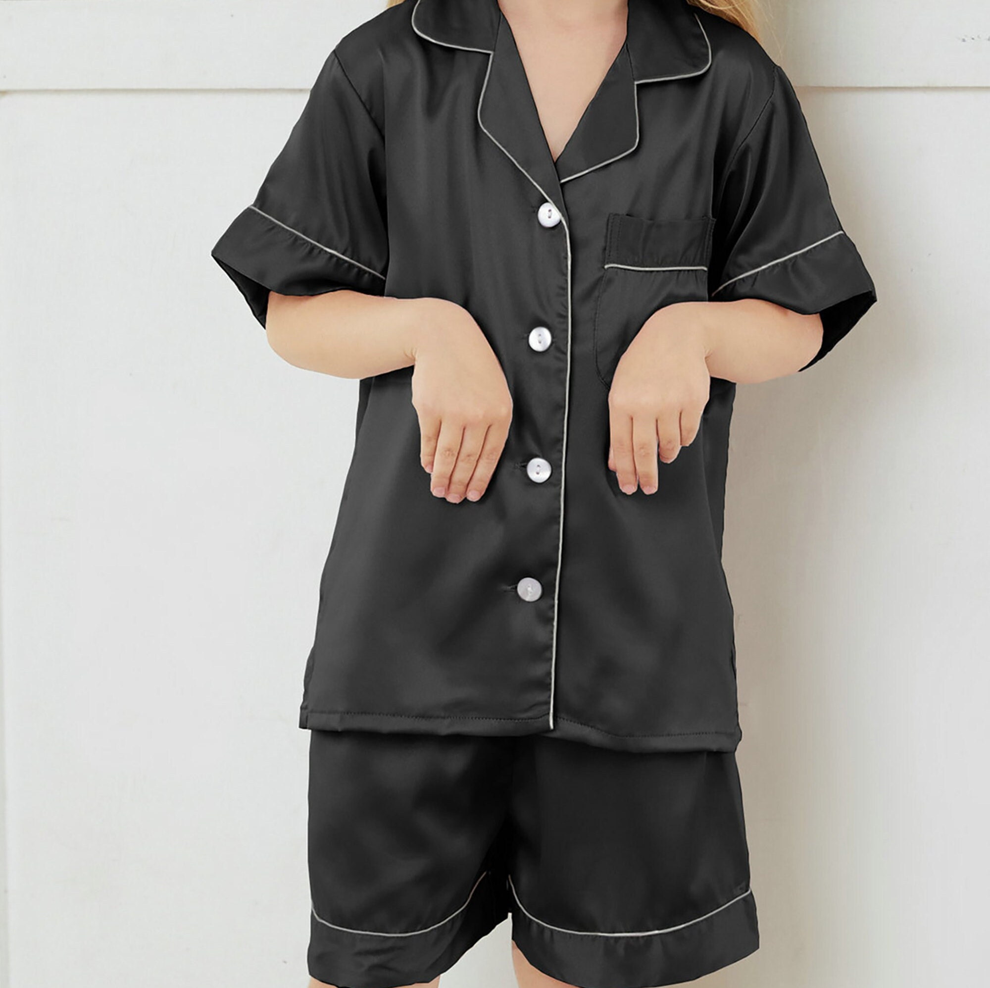 Flower Girl Pajamas Bridesmaid Pajamas Bridal Party Pajamas Etsy UK