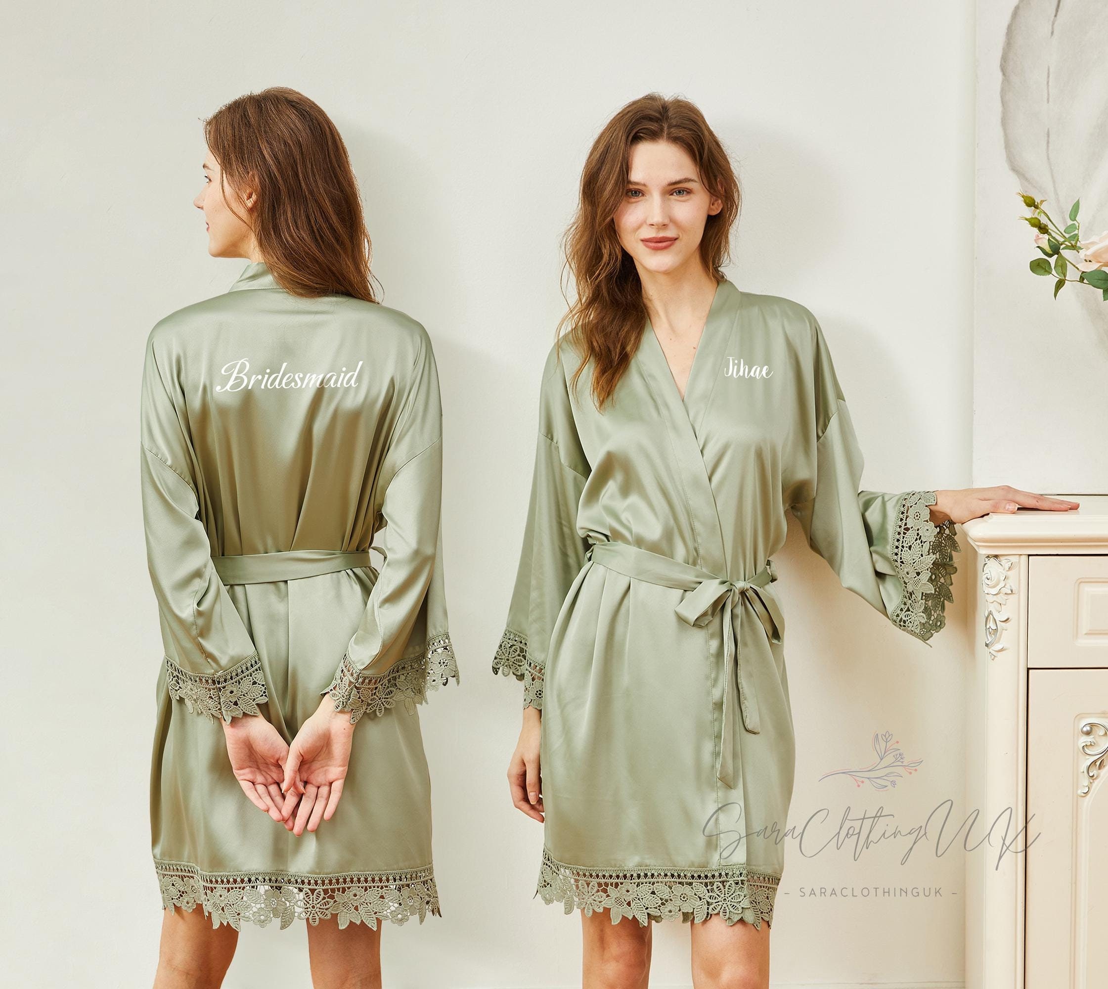 plus size satin dressing gown uk Long Full Length Sexy Satin Wrap Bathrobe Plain Teal Blue PLUS SIZE 28