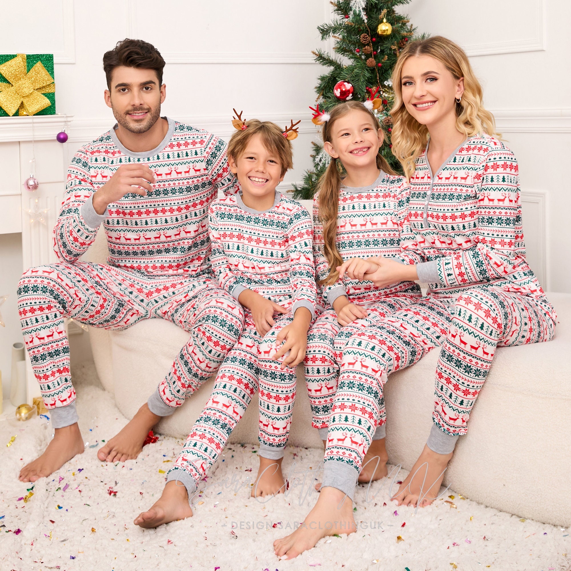 tacky family christmas pajamas