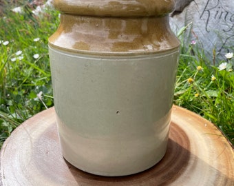 Stoneware pot / vase / utensil holder