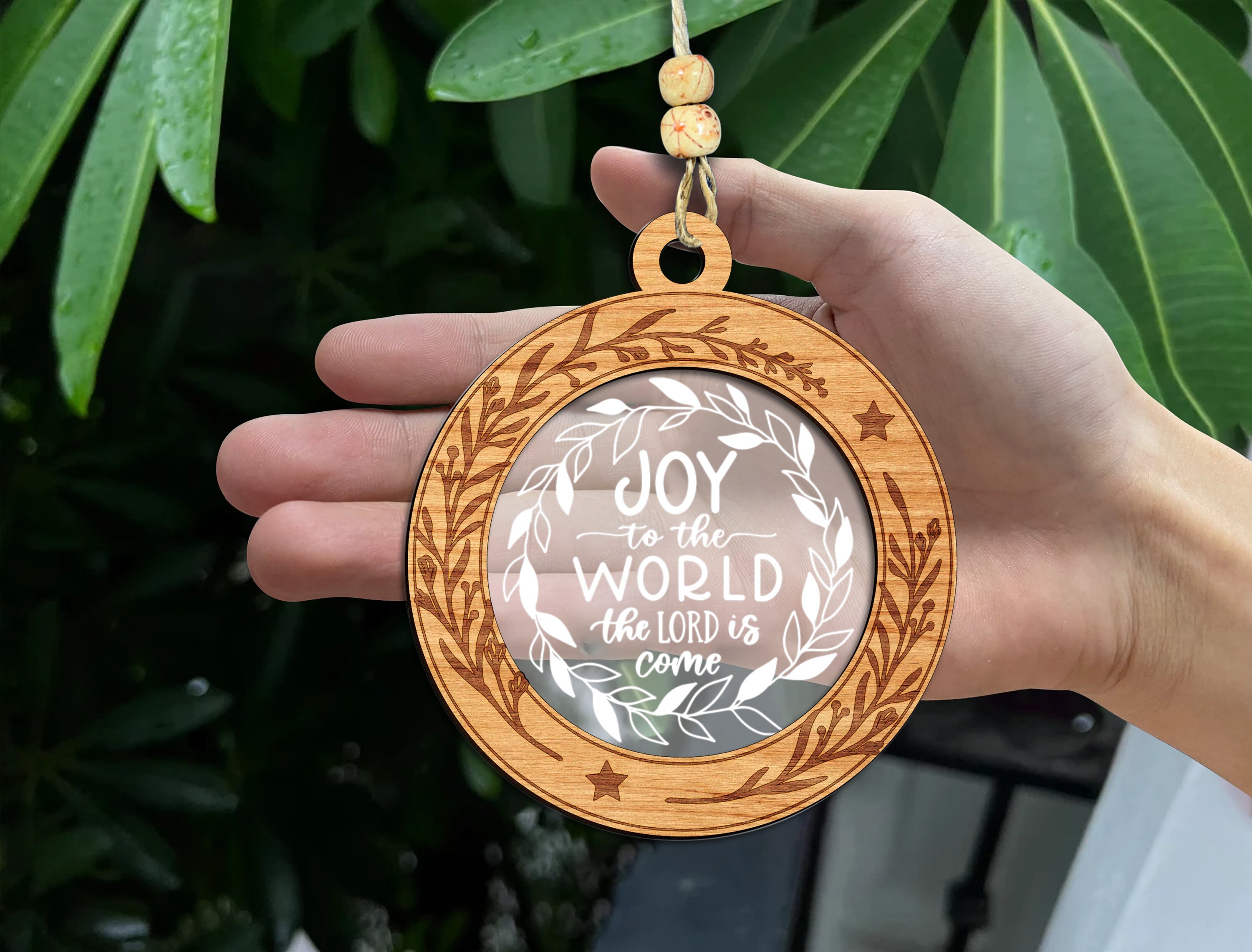 Christian Christmas Ornaments SVG Bundle Christmas Wreath - Etsy