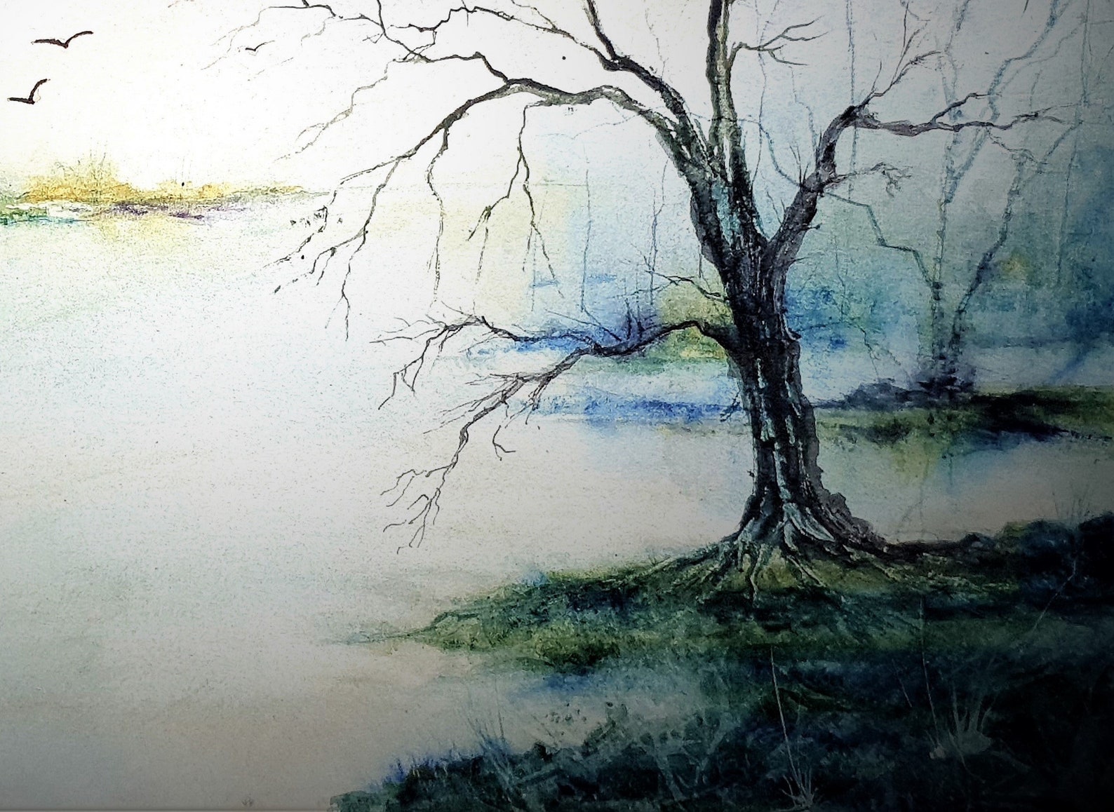 Original Art, Abstract Art, Original Painting, Watercolor Painting ...