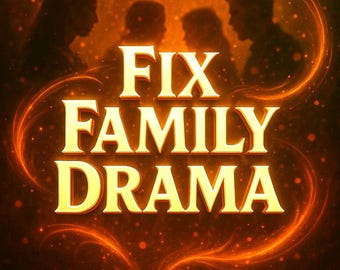Repareer familiedrama Spellingcasting, genees conflicten en herstel de vrede, spiritueel ritueel om spanning te kalmeren, vergeving bevorderen, familiebanden herstellen