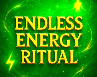 FRESH ENERGY SPELL - Activate Energy Flow Spell - Manifest Life Energy Ritual - Soul Energy - Vibrant Energy - Vital Energy