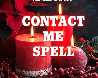 Hechizo de amor para contactarme: para que se comuniquen rápidamente, romper el silencio, reavivar la conexión, atraer mensajes de texto y rituales de comunicación amorosa.