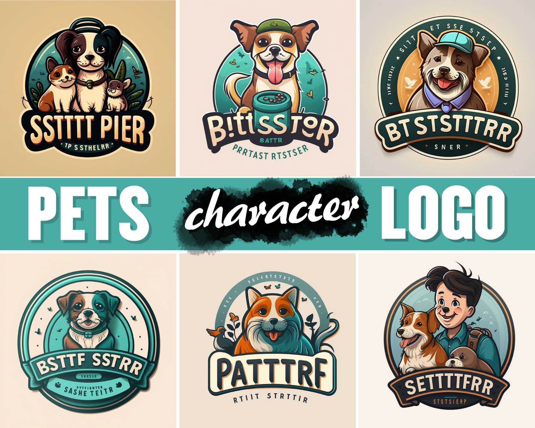 Pet Logo Pet Sitting Logo Pet Groomer Logo Dog Walker Logo Dog pet-logo-pet-sitting-logo-pet-groomer-logo-dog-walker-logo-dog