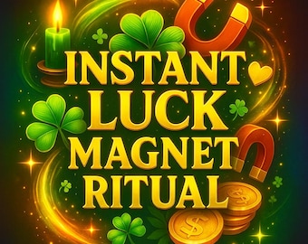 Instant Luck Spell, Attract Good Luck Spell, Fortune Spell, Extreme Good Luck Attraction, Energy Cleansing, Protection Spell, Luck Ritual