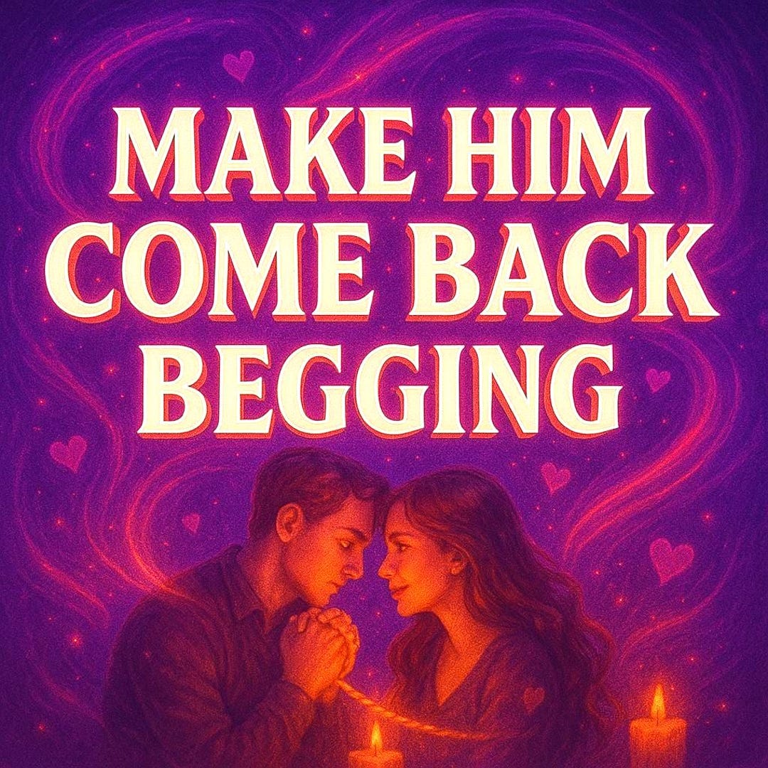 Make Him Come Back Begging Love Spell for Regret, Return Lover, Apology ...