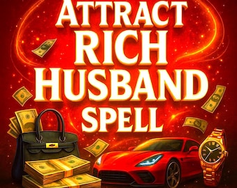 Wealthy Partner Attraction Spell - Manifest Abundant Love Spell to Find a Rich Partner - Rich Lover Attraction Spell - Wealthy Relationship