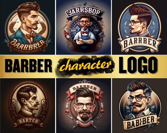 Premium Vector  Barbershop logo. barber shop logo vector template