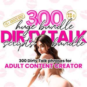 Dirty Talk Ideas, Sexy Talk Bundle, Dirty Talk Scripts for women, Dirty Talk Guide, onlyfans Content Ideas, sexting script bundle, cam girls