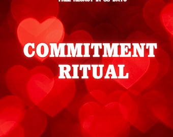 Powerful Commitment Spell, Return to Me, Get Your Ex Back, Deep Obsession, Strong Love Ritual, Endless Devotion, Attraction, Love Magic