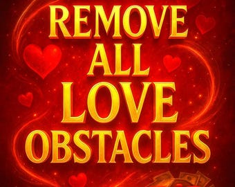 SUPPRIMER LES OBSTACLES, sort de nettoyage pour les amoureux pour la guérison des relations et l'élimination de l'énergie négative | Perspicacité spirituelle, amour renouvelé, résultats rapides