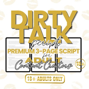 Dirty Talk Roleplay Script | Sexting Script | Roleplay Scenario | Roleplay Ideas | Onlyfans Content Ideas | Onlyfans Ideas | Onlyfans Script