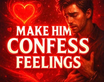 Make Him Commit | Love Confession Ritual | Love Declaration | Love Commitment | True Love Magic | Real Love Devotion | Passion, Romance, Sex