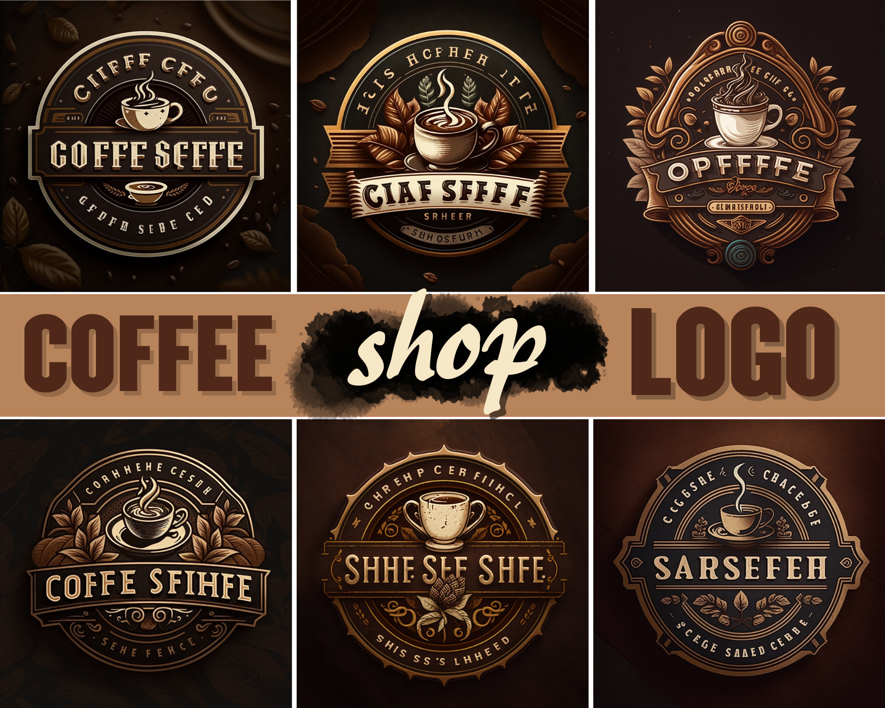 Coffee Shop Logo Ideas Drawing