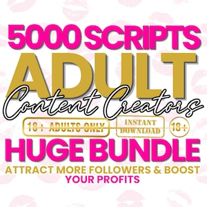 Onlyfans Sexting Guide with Scripts, Findom Captions, OnlyFans Content Calendar, Onlyfans PPV Messages, JOI scripts, OnlyFans captions ideas
